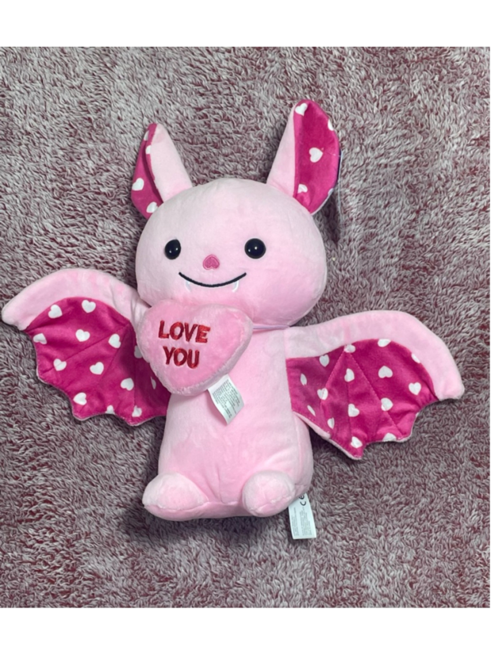 Luna the love bat Send a Friend Pink rare